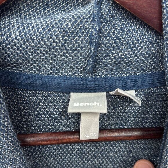 Mens Bench blue hoodie sz XL - Picture 3 of 4